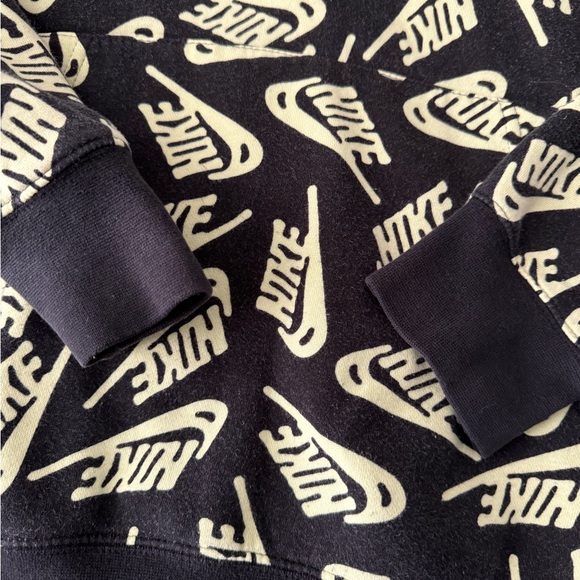 #359 Nike NSW Essential All Over Print Hoodie Pullover DD4847-010 Men’s small - Picture 8 of 16